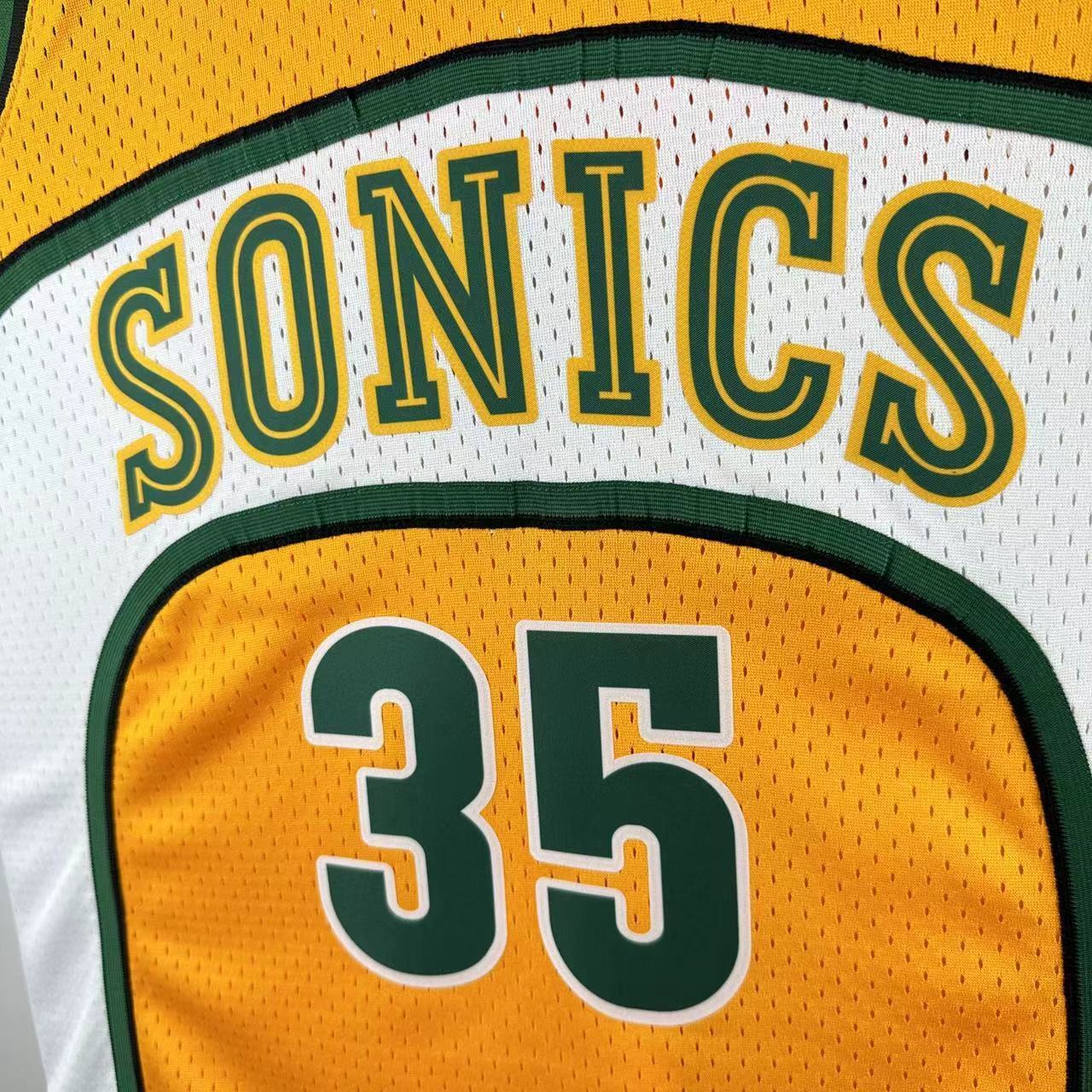 Regata Oklahoma City Thunder Retrô Amarela (SONICS)