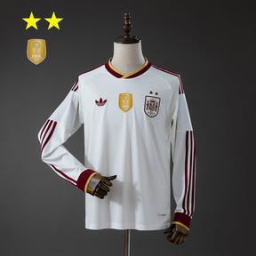 Espanha Away 2026 Long-Sleeved Patch Campeão