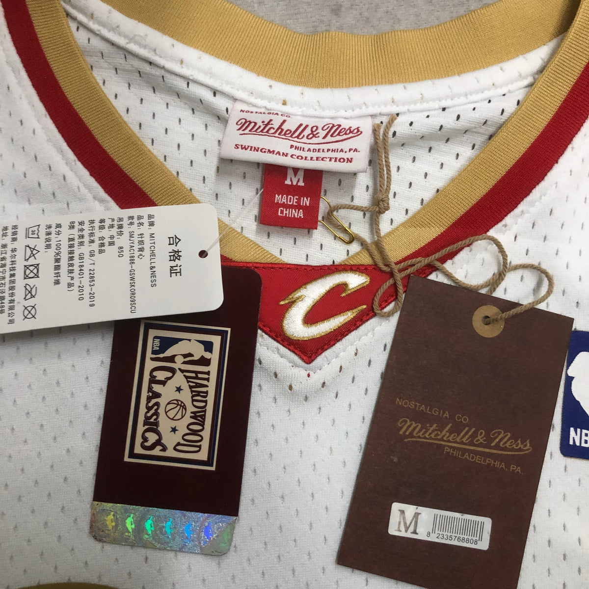 Regata Cleveland Cavaliers Mitchell & Ness Retrô