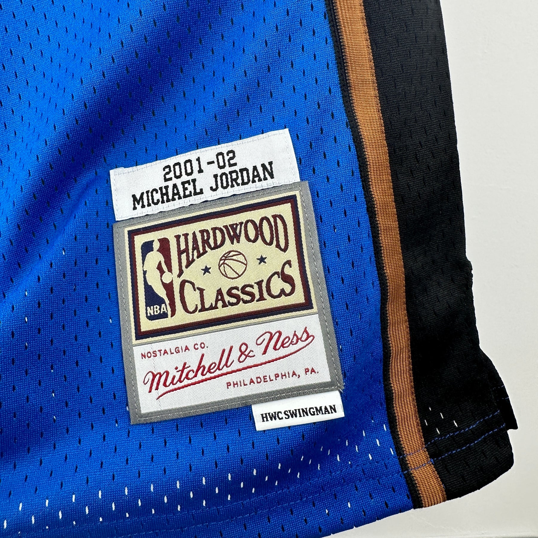 Regata Washington Wizards Mitchell&Ness Azul