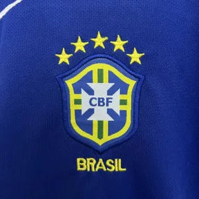 Kit Conjunto Camisa e Shorts Infantil Brasil 2004 Total 90 Azul