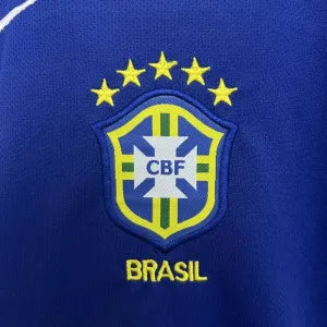 Kit Conjunto Camisa e Shorts Infantil Brasil 2004 Total 90 Azul