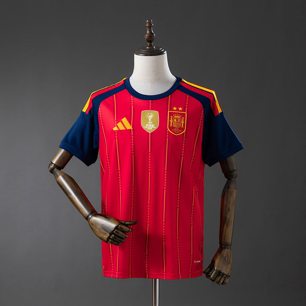 Espanha Home 2025-26 Patch Campeão