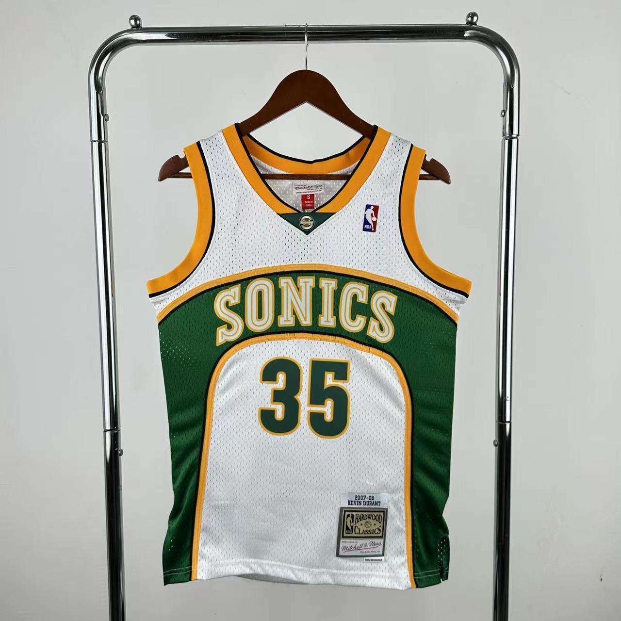 Regata Oklahoma City Thunder Retrô Branca (SONICS)