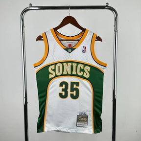 Regata Oklahoma City Thunder Retrô Branca (SONICS)
