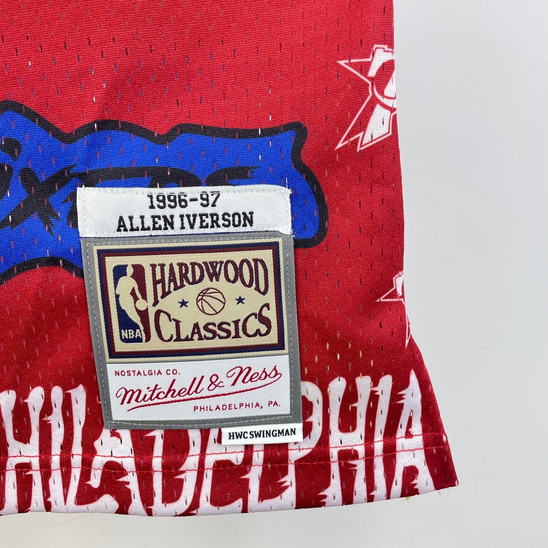 Regata Philadelphia 76ers Mitchell&Ness 1996/97