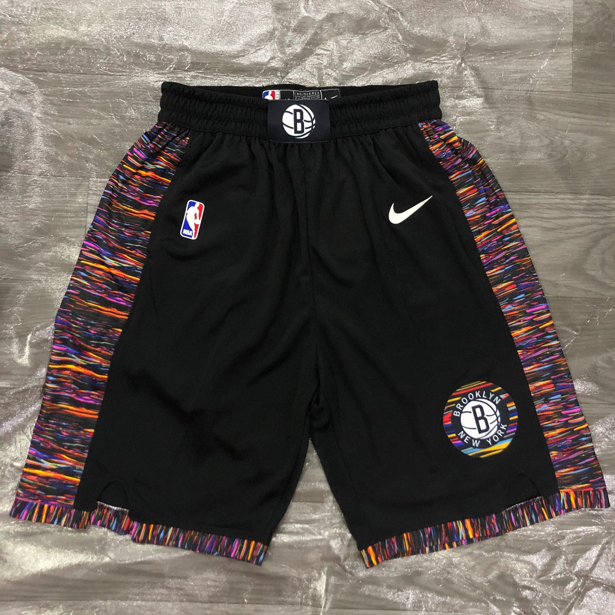 Short NBA Brooklyn Nets Preto