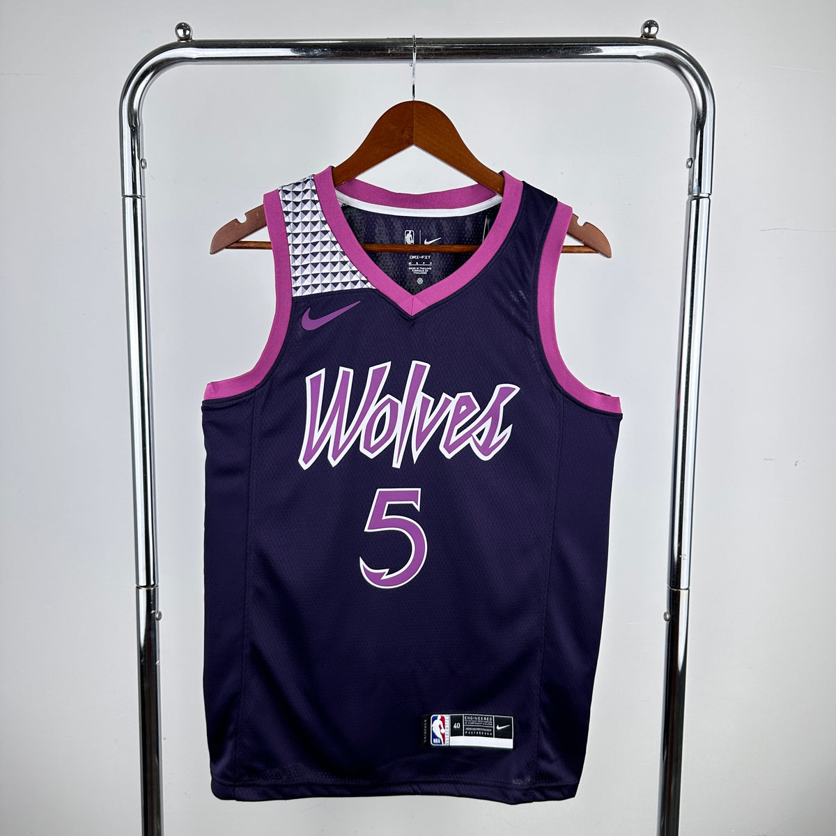 Regata Minnesota Timberwolves Roxa