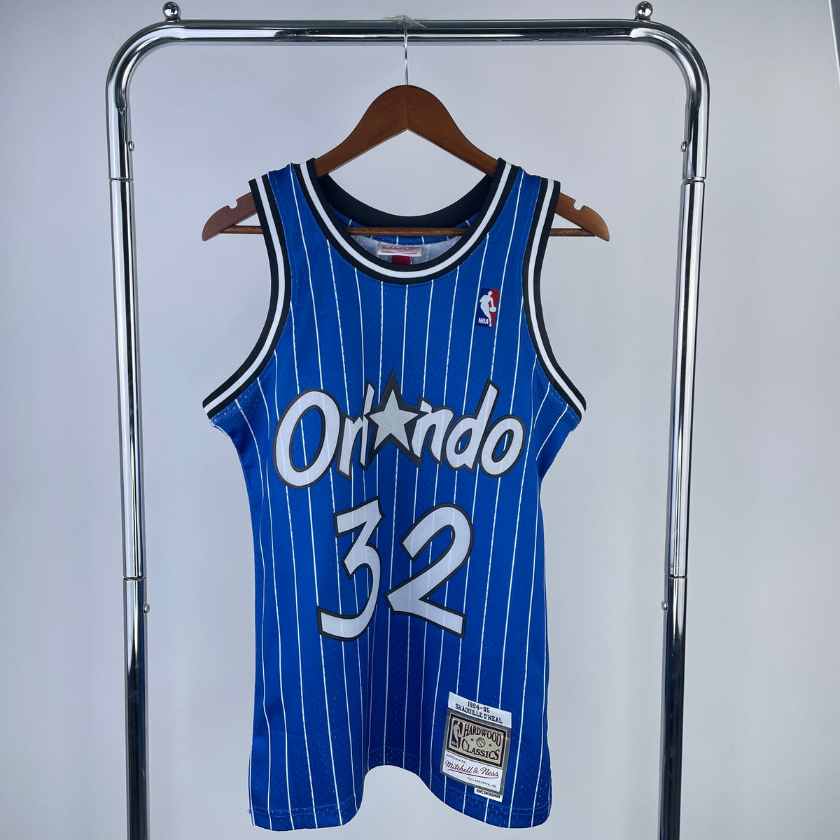 Regata Mitchell & Ness Orlando Magic Shaquille O'Neal 1994-1995 Azul