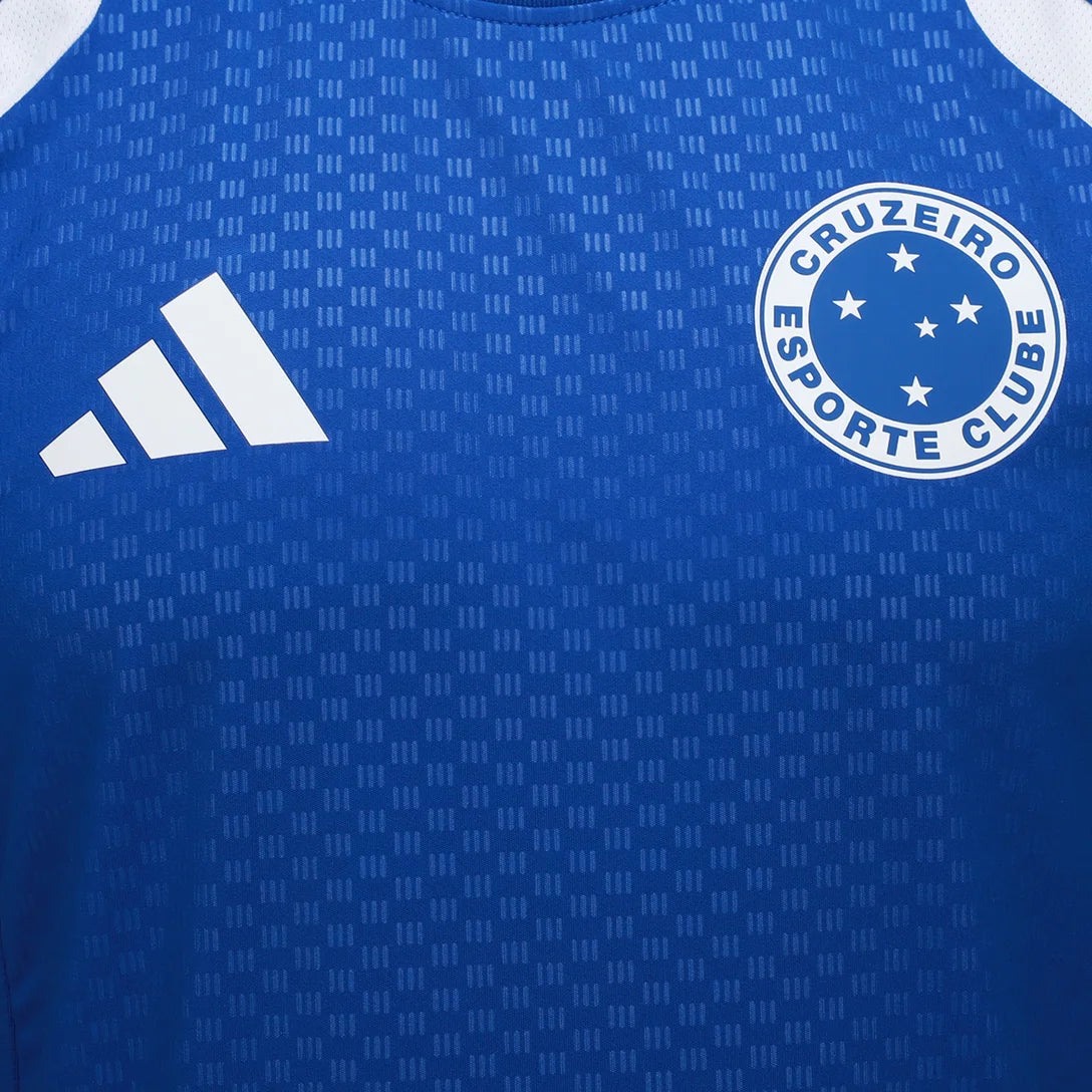 Camisa Cruzeiro 26/27 Treino Adidas Masculina - Azul
