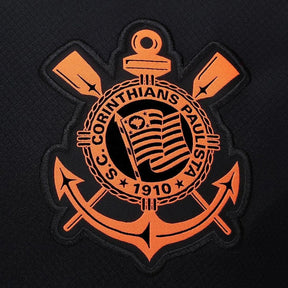 Camisa Corinthians Nike Total 90 III 2025/26 Torcedor Pro Masculina - Preto+Laranja