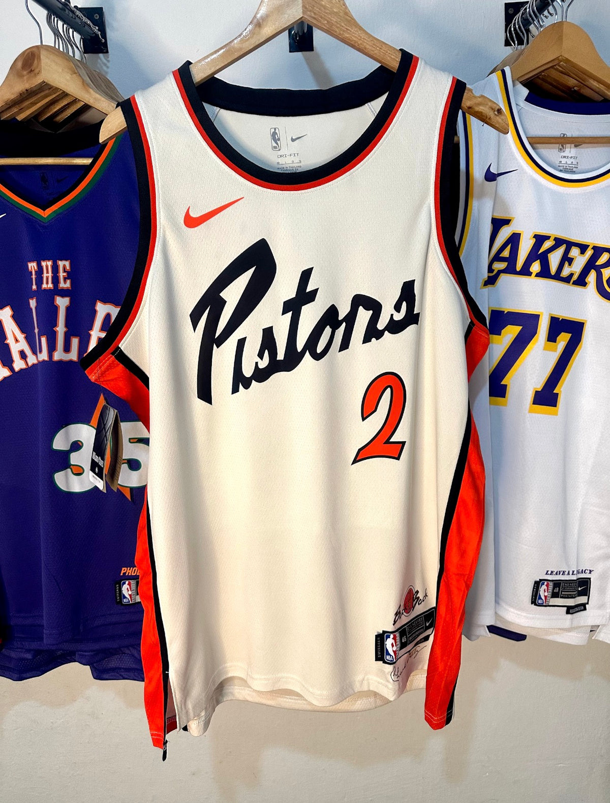 Regata NBA Detroit Pistons City Edition