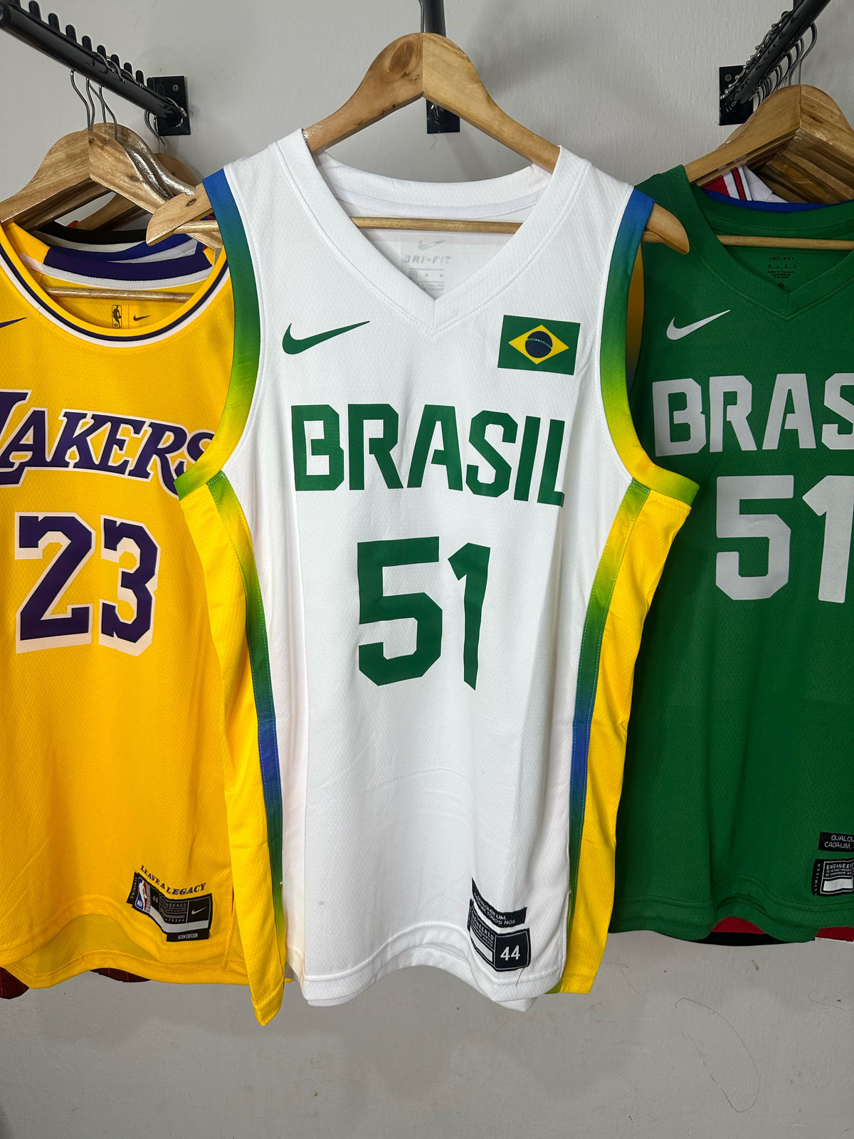 Regata NBA PRONTA ENTREGA Brasil Olimpiadas