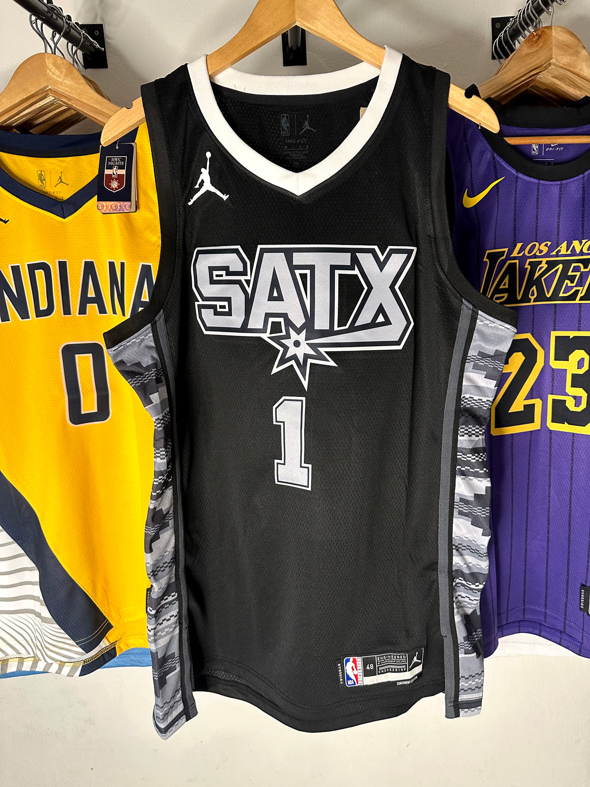 Regata NBA PRONTA ENTREGA San Antonio Spurs Statement Edition