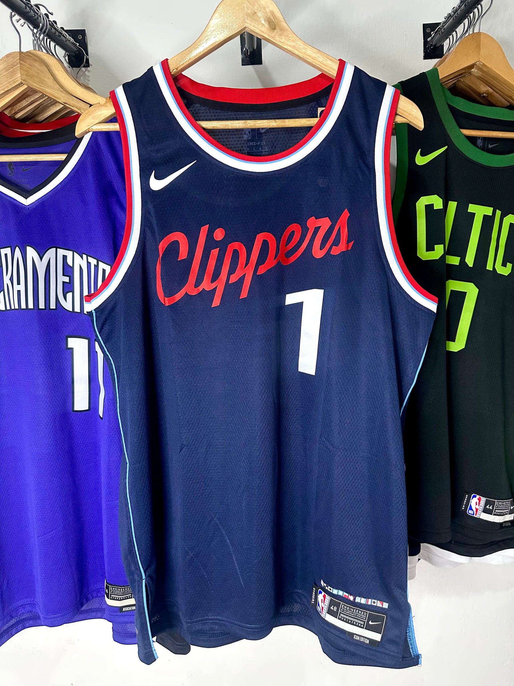 Regata NBA PRONTA ENTREGA Los Angeles Clippers Icon Edition