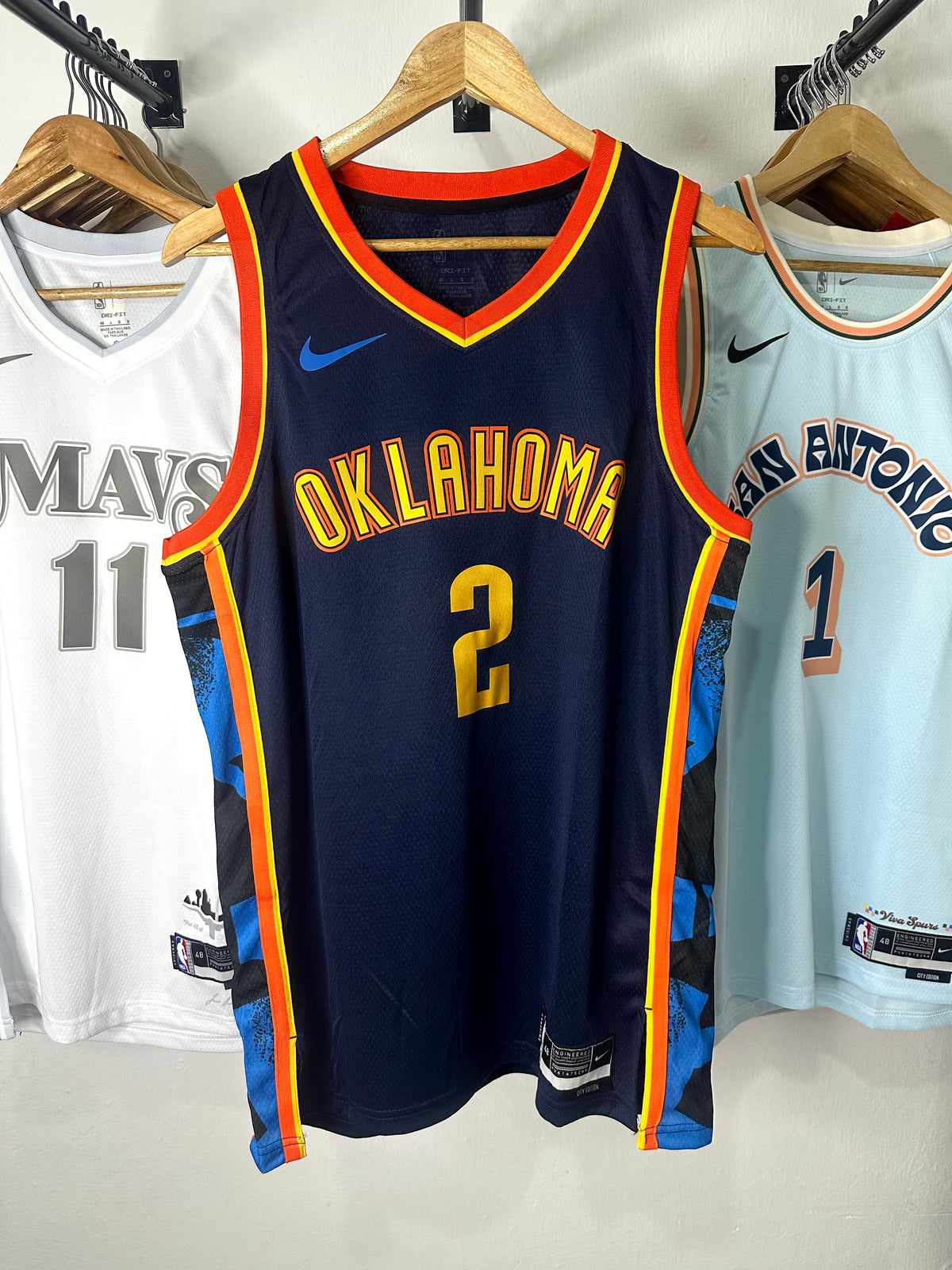 Regata NBA PRONTA ENTREGA Oklahoma City Thunder City Edition