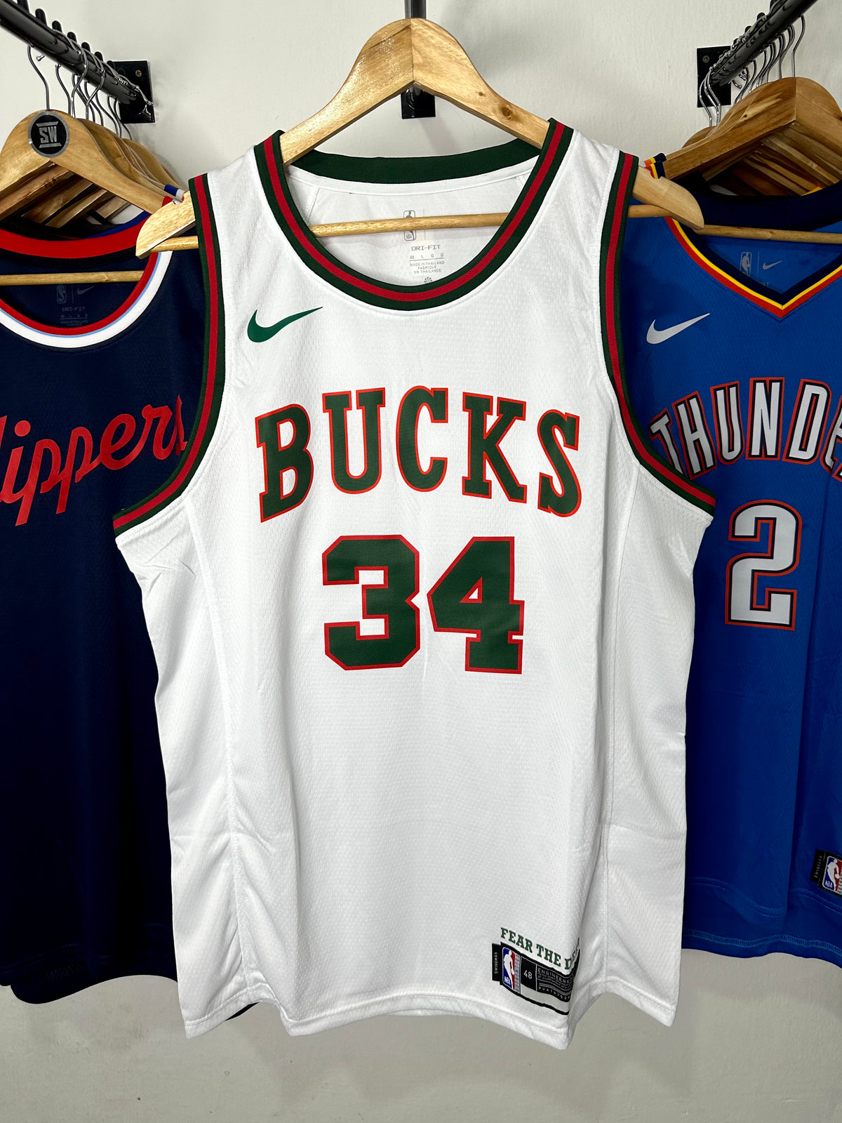 Regata NBA PRONTA ENTREGA Milwaukee Bucks