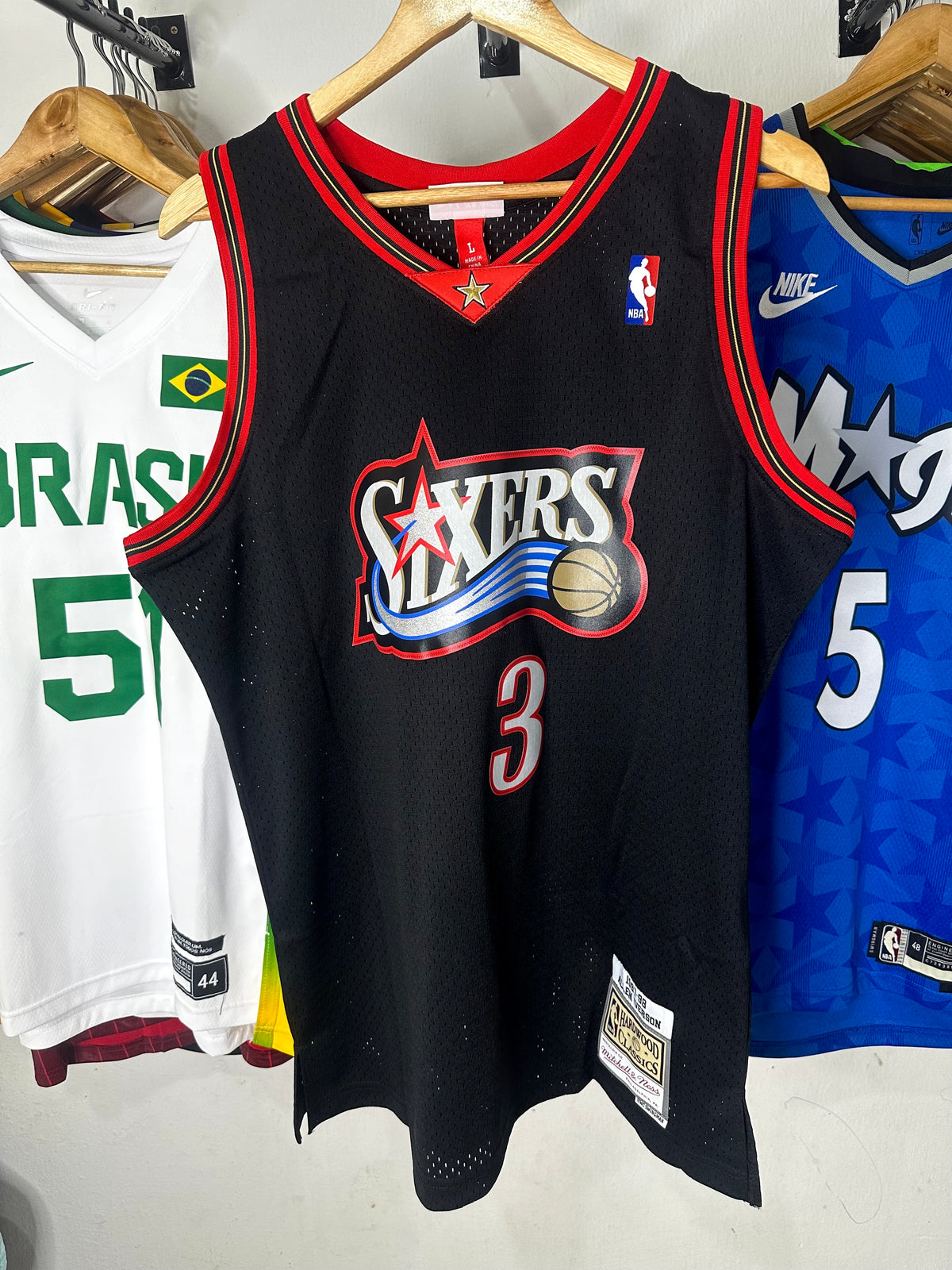 Regata PRONTA ENTREGA Philadelphia 76ers Mitchell&Ness