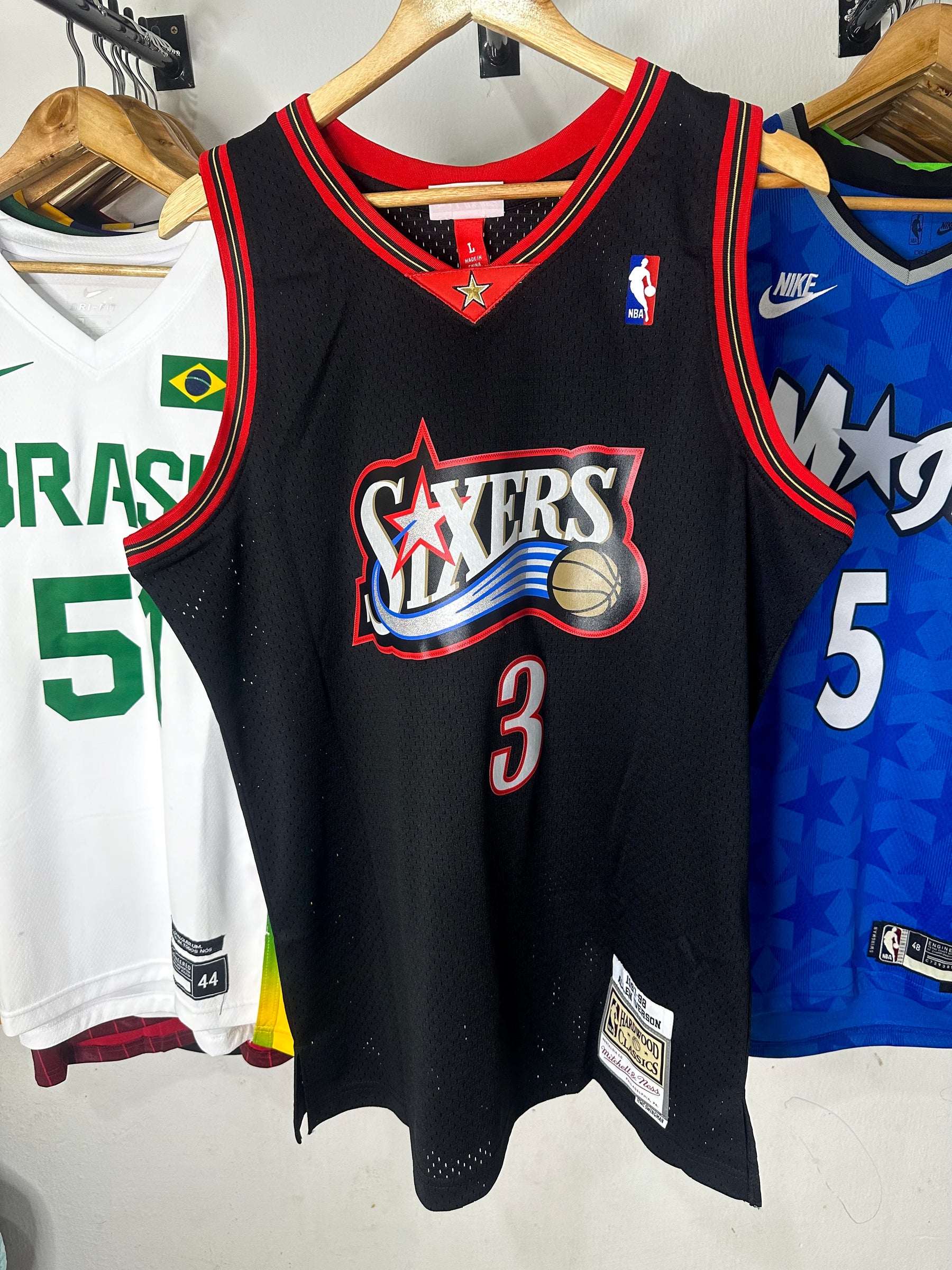 Regata PRONTA ENTREGA Philadelphia 76ers Mitchell&Ness