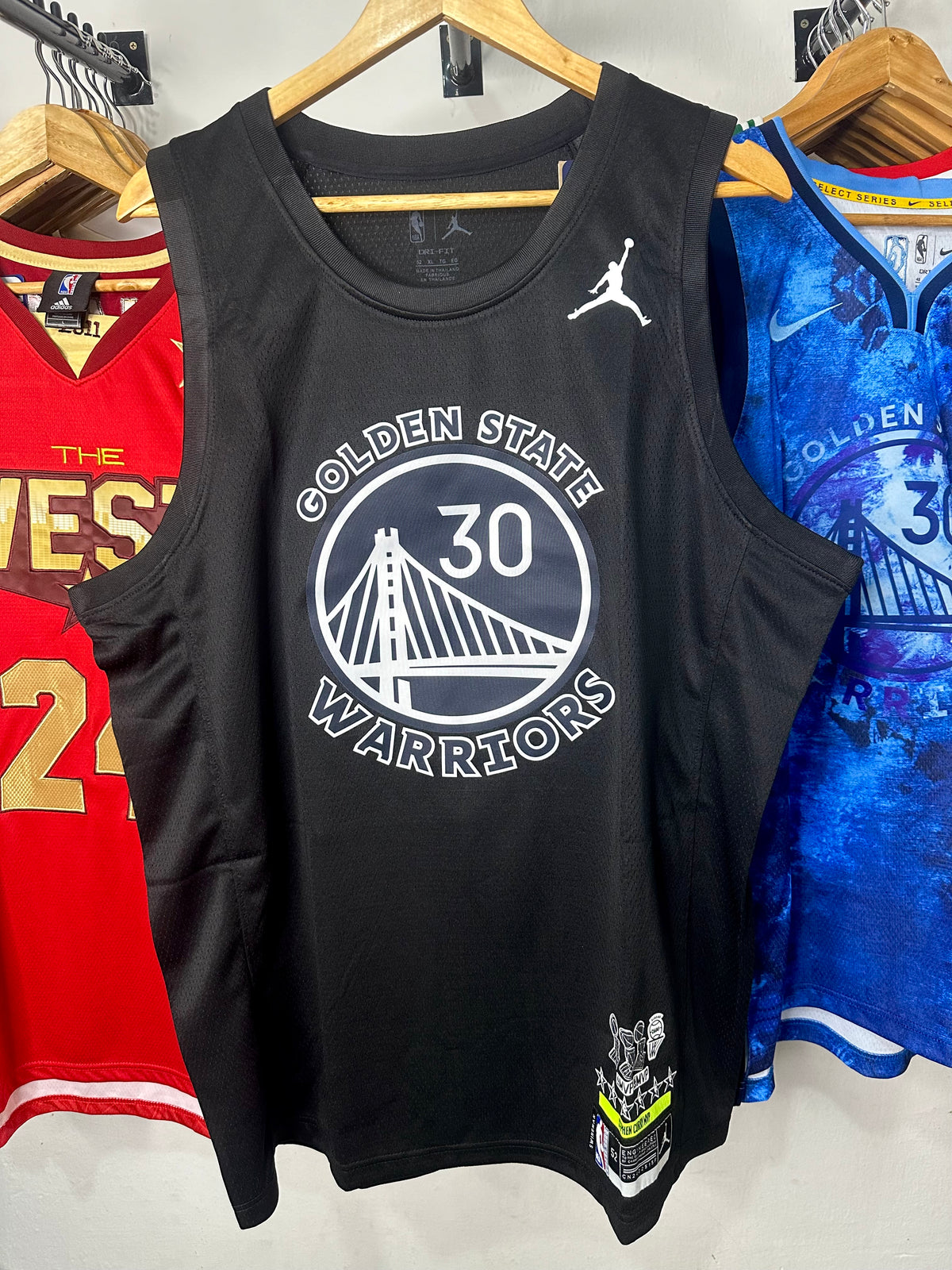 Regata NBA PRONTA ENTREGA Golden State Curry MVP