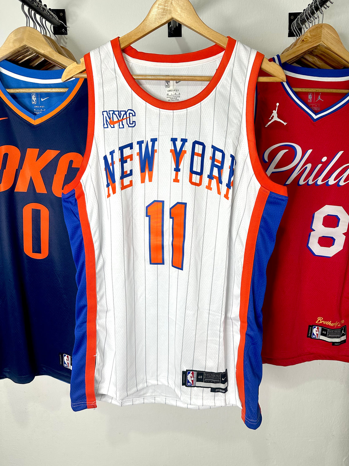 Regata NBA PRONTA ENTREGA New York Knicks City Edition