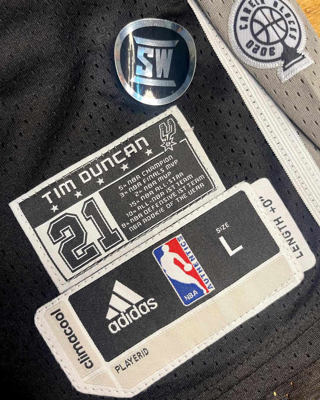 Regata San Antonio Spurs Comemorativa Aposentadoria - Duncan