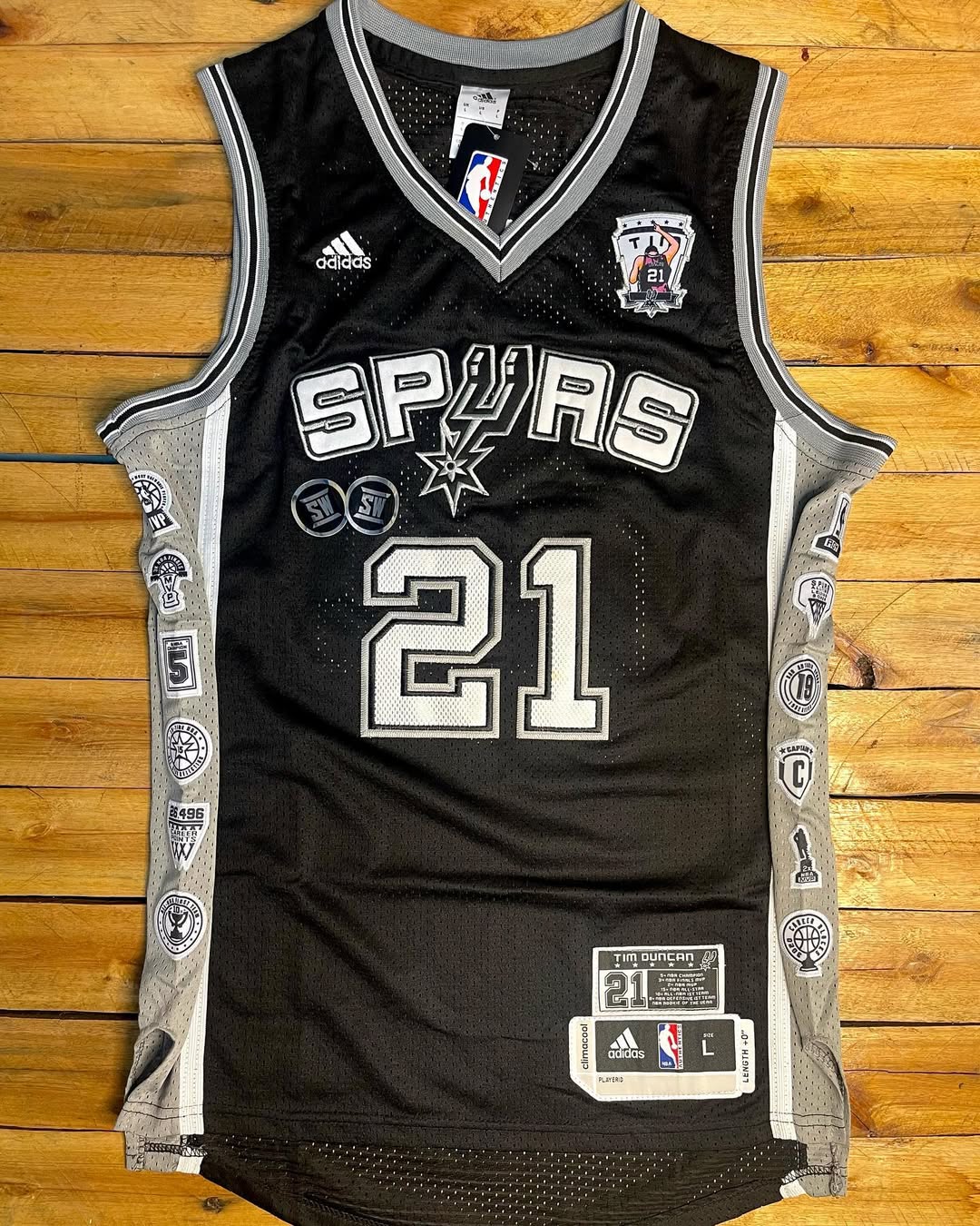 Regata San Antonio Spurs Comemorativa Aposentadoria - Duncan
