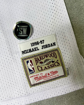 Regata Chicago Bulls Mitchell & Ness Branca