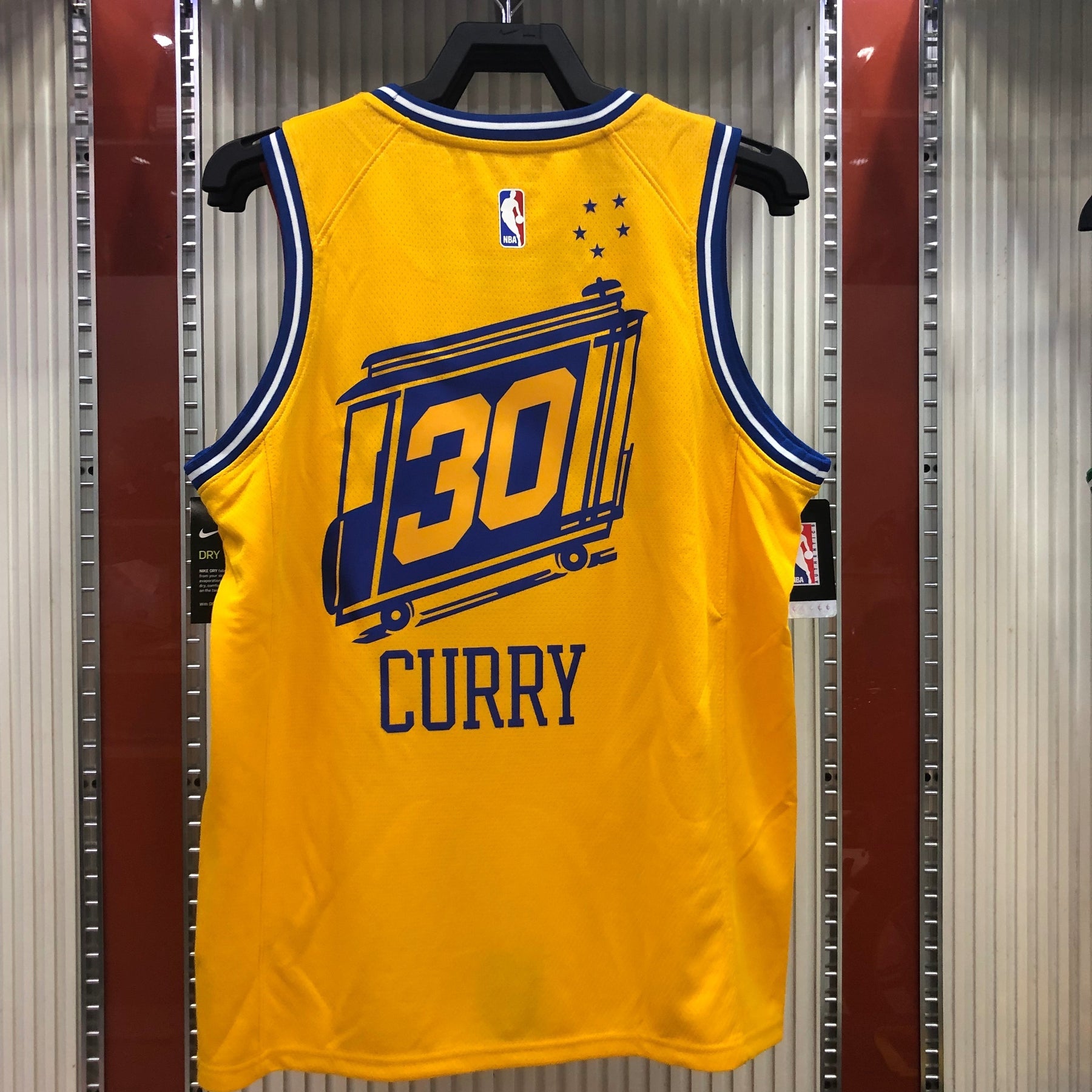 Camisa NBA Golden State Warriors Amarela