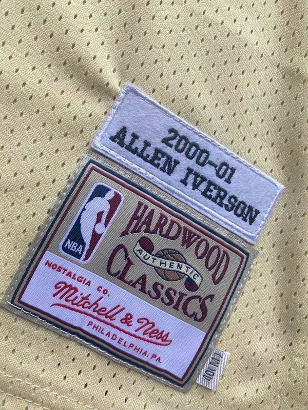 Regata  Philadelphia 76ers Mitchell&Ness Série Gold