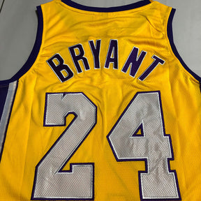 Regata Los Angeles Lakers Retrô Bordada Amarela