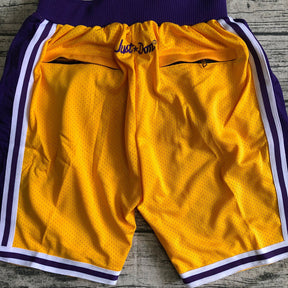 Short NBA Los Angeles Lakers Bordado