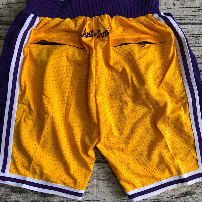 Short NBA Los Angeles Lakers Bordado