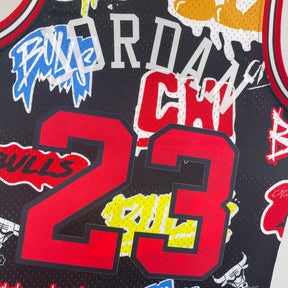 Regata Mitchell & Ness  Chicago Bulls Preta