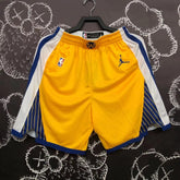 Short NBA Golden State Warriors amarelo