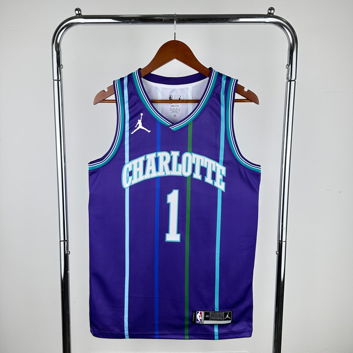 Regata Charlotte Hornets Roxa