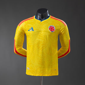Colombia Home 2026 Long-Sleeve Versão Jogador