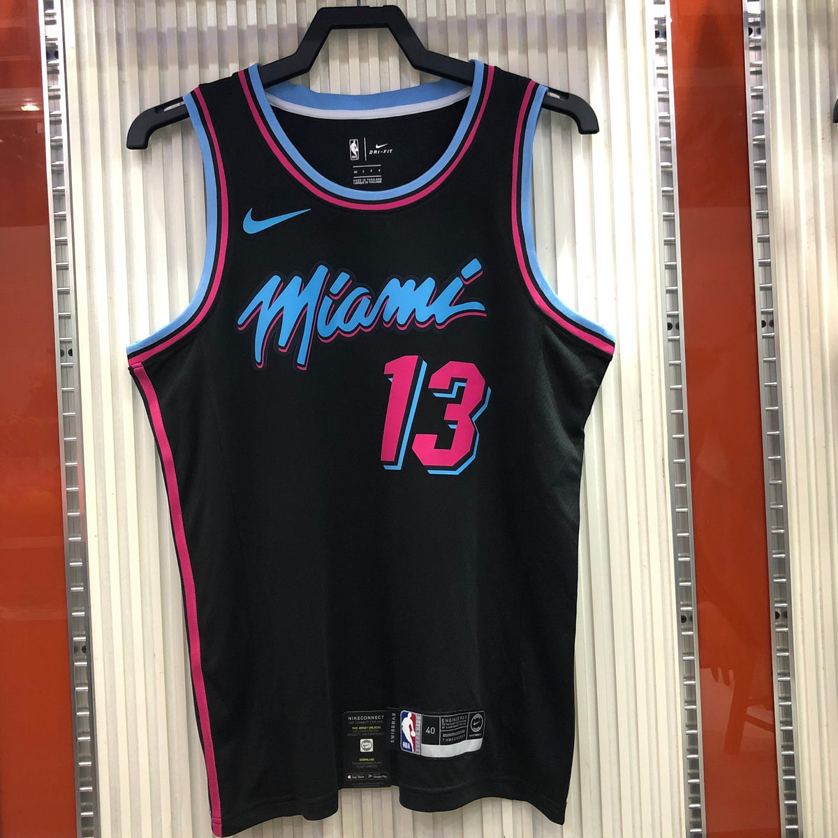 Regata Miami Heat Preta