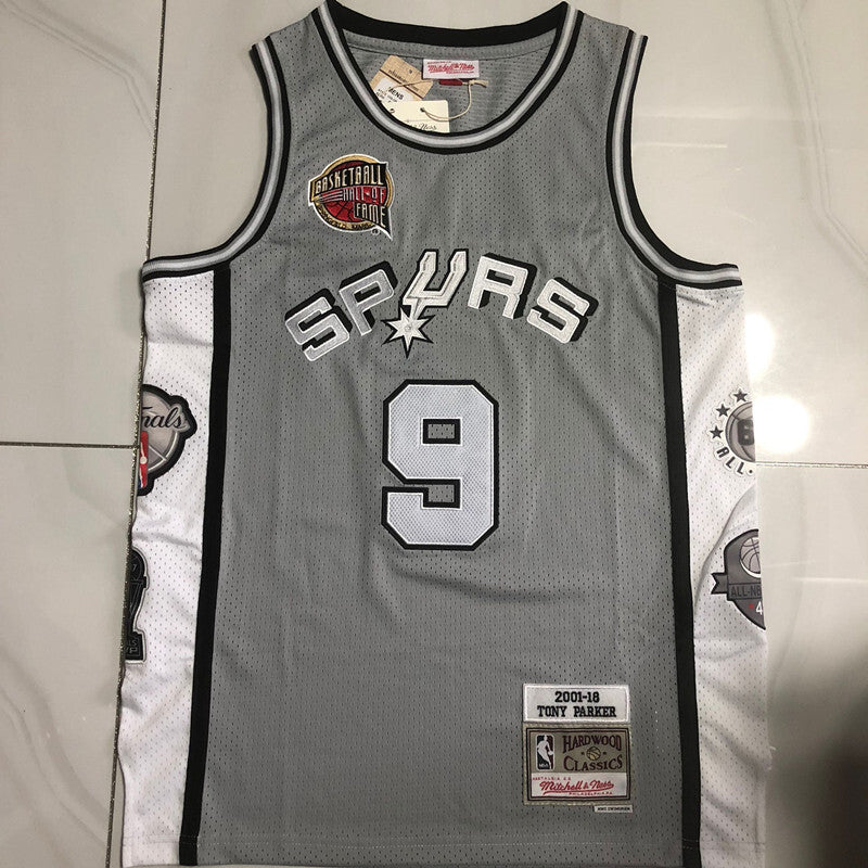 Camisa NBA San Antonio Spurs Retrô Bordada
