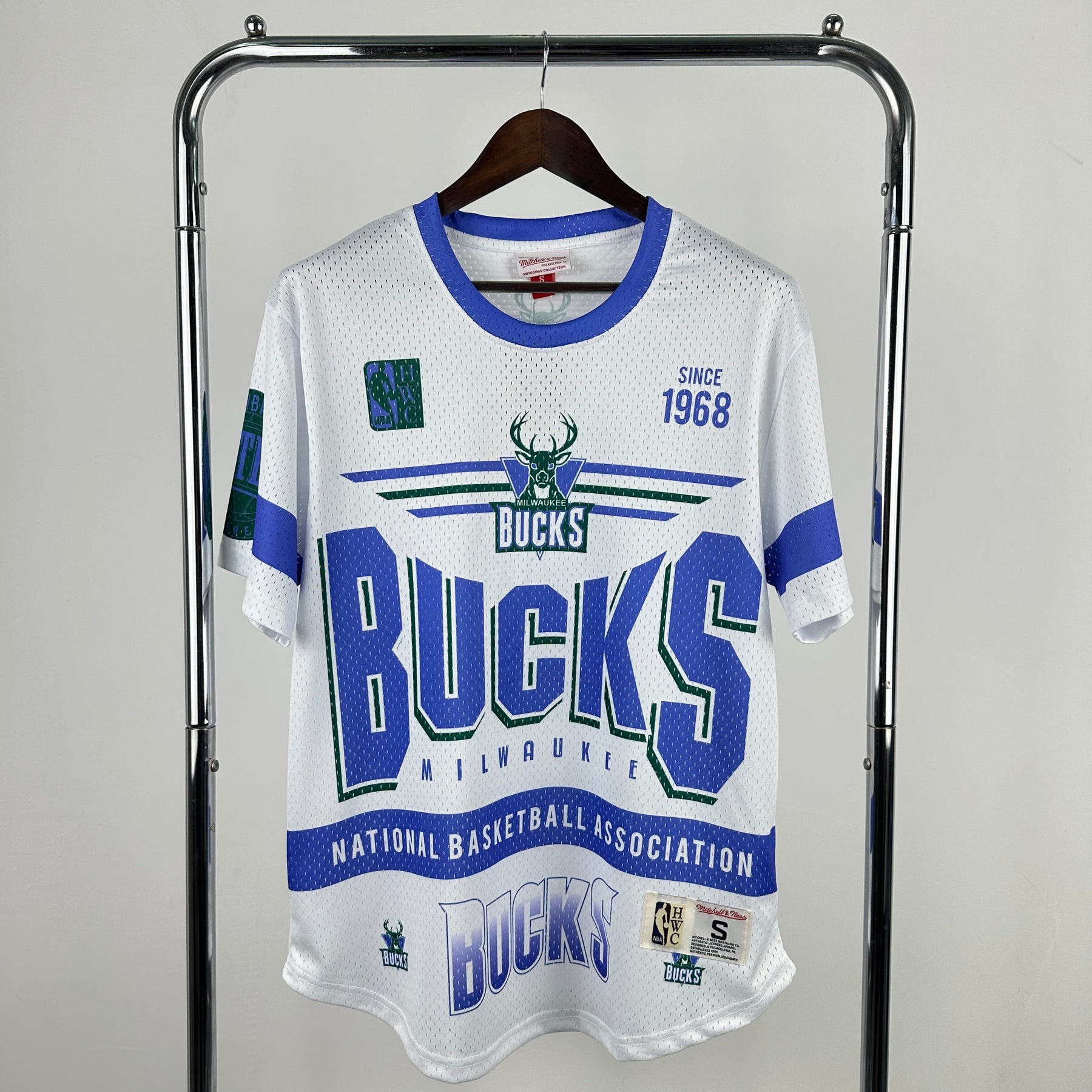 Camisa milwaukee bucks Mitchell&Ness