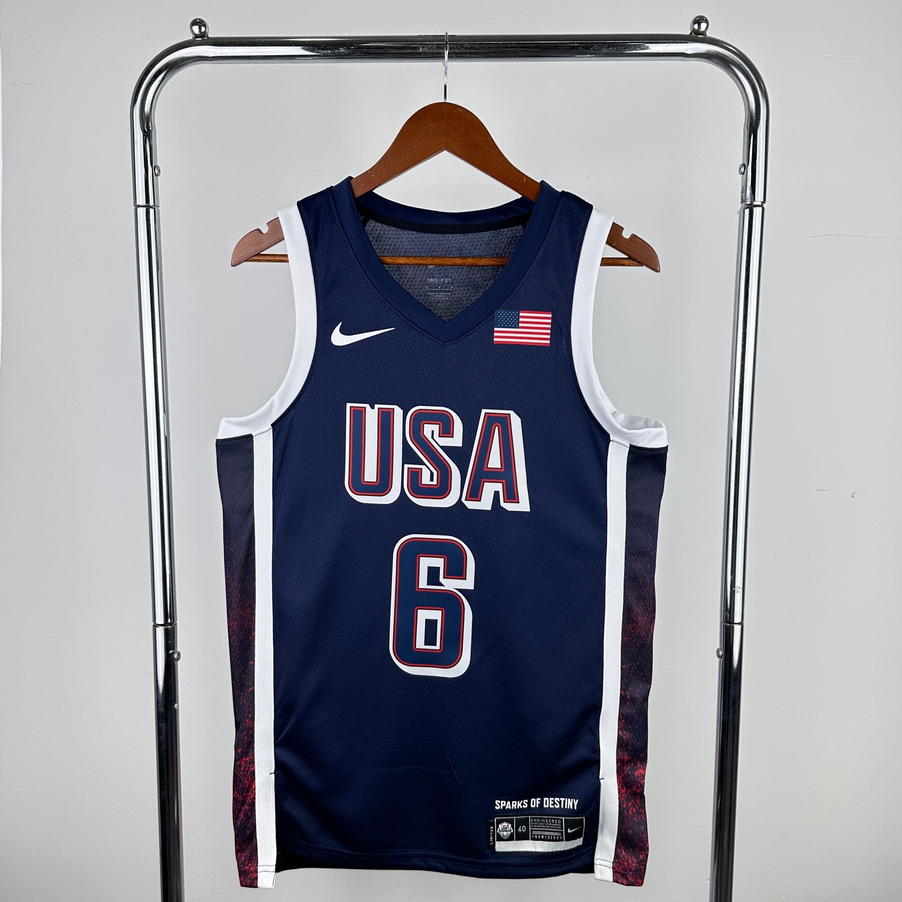 Regata Estados Unidos Olimpiadas 2024 Azul