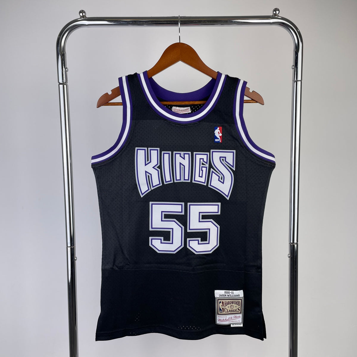 Camisa NBA Sacramento Kings Retrô Preta