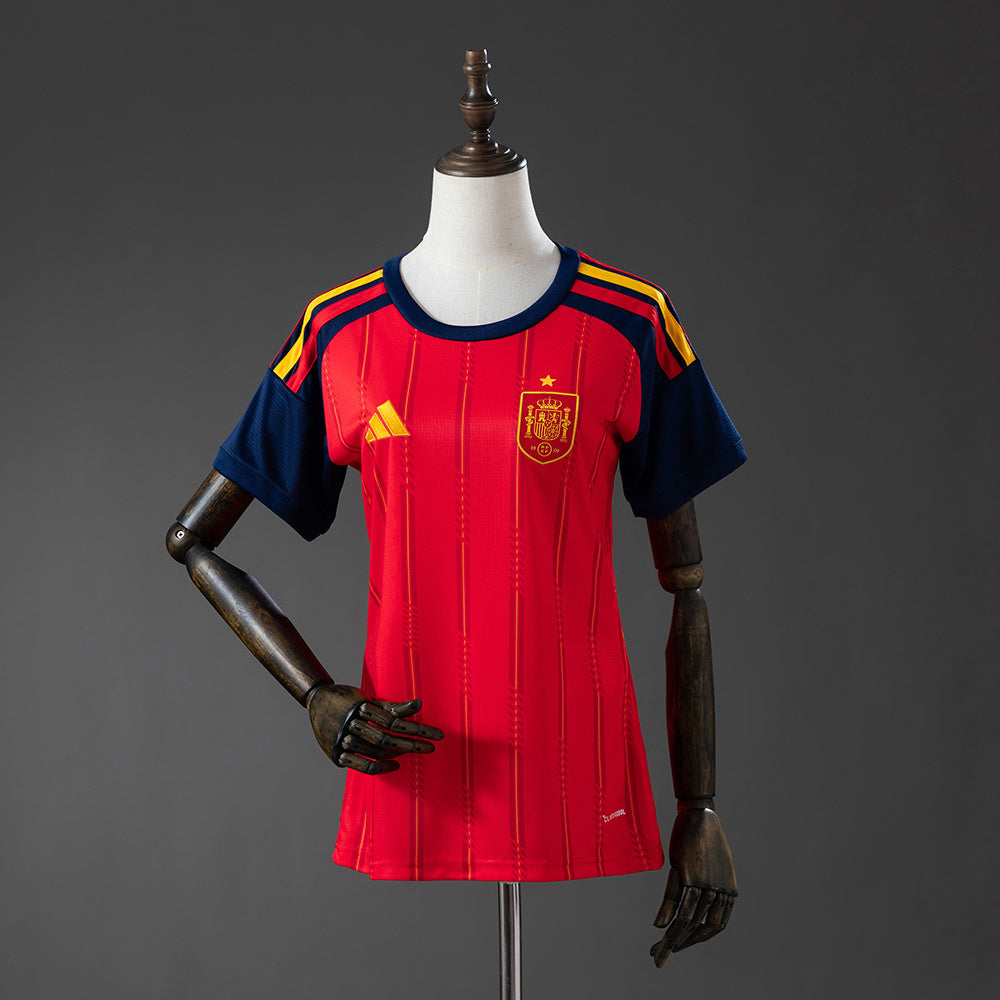 Camisa Espanha Home 2026 - Versão Feminina
