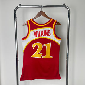 Regata Atlanta Hawks Mitchell&Ness Retrô 1986/87