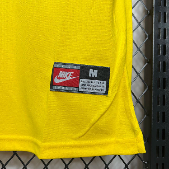 Camisa Retrô Seleção Brasil 1998/98 - Amarelo