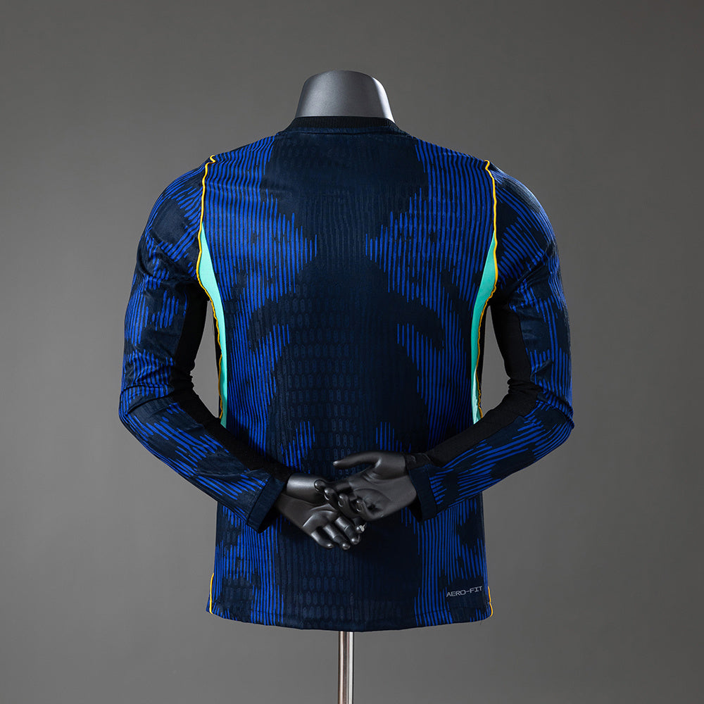 Brasil Away 2026 Long-Sleeve Versão Jogador
