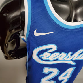 Camisa NBA Lakers #24 Bryant Crershaw Blue- 23/24