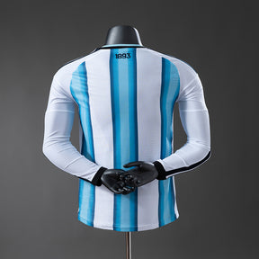Argentina Home 2026 Long-Sleeve Versão Jogador