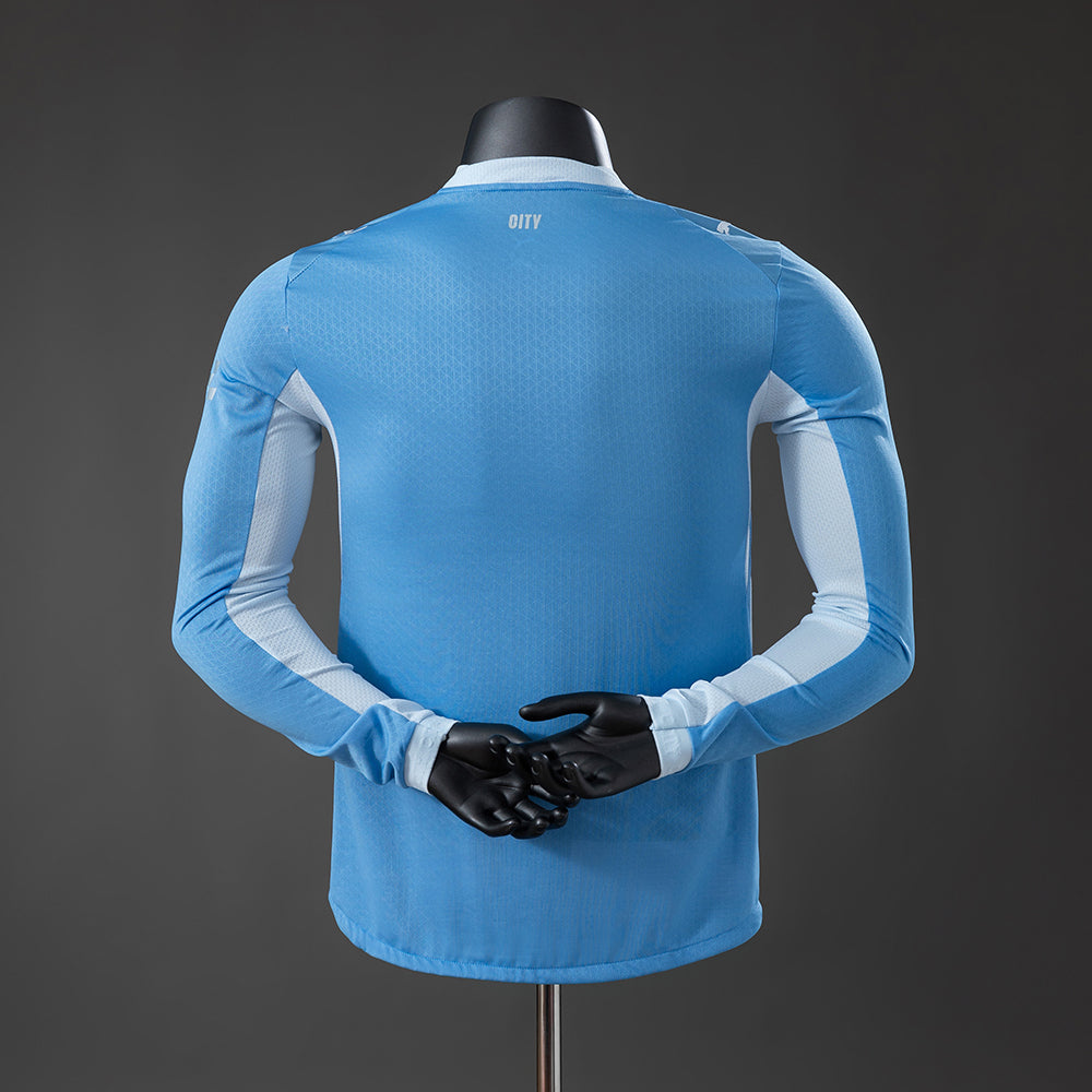 Manchester City 26/27 Home  Long-Sleeve Versão Jogador