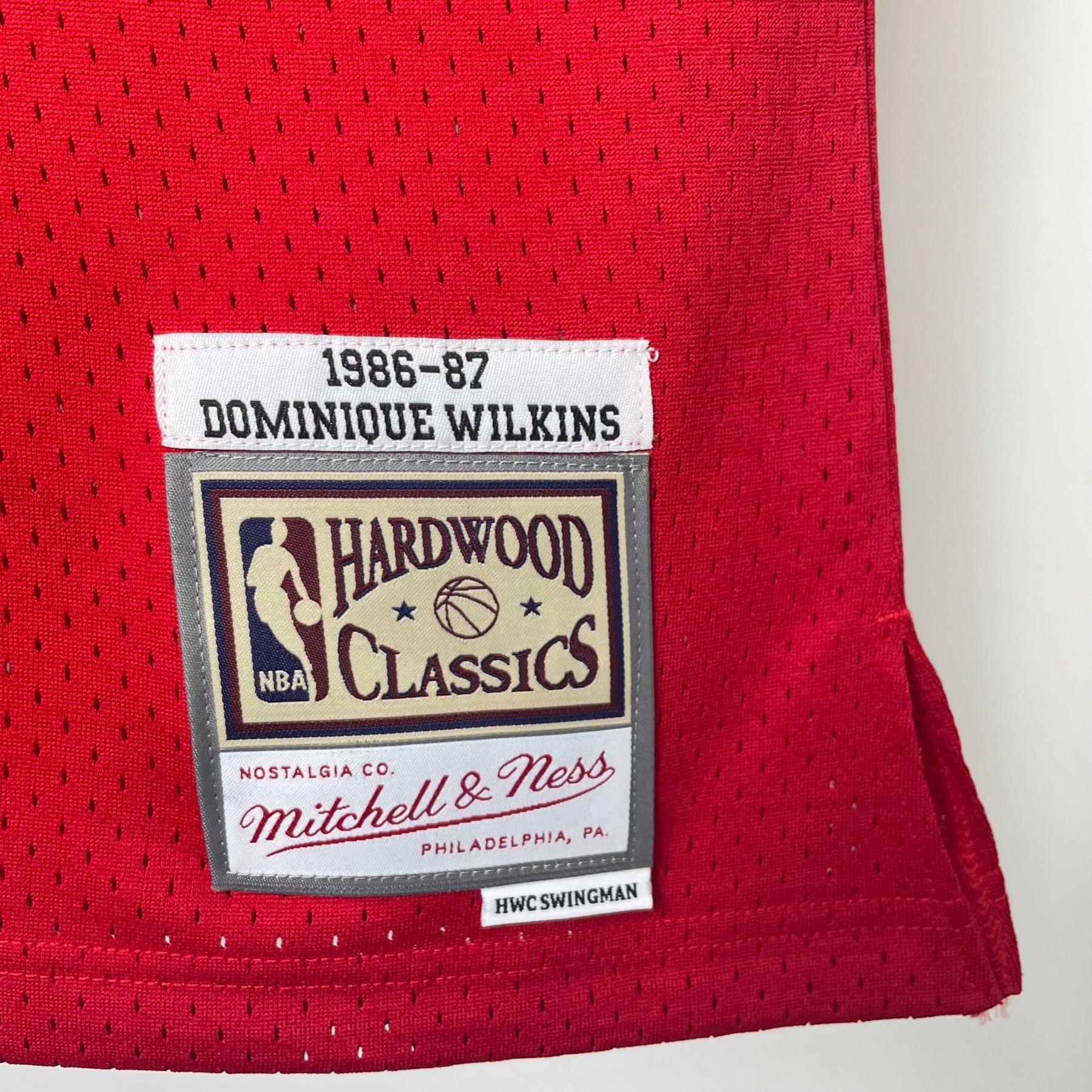Regata Atlanta Hawks Mitchell&Ness Retrô 1986/87